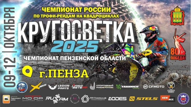 Приглашаем на финал Чемпионата России по трофи-рейдам на квадроциклах в Пензе